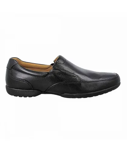 Clarks Recline Free Mens Black Shoes Leather