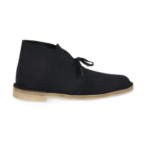 Clarks , Shoes Desert Boot INK ,Blue male, Sizes: