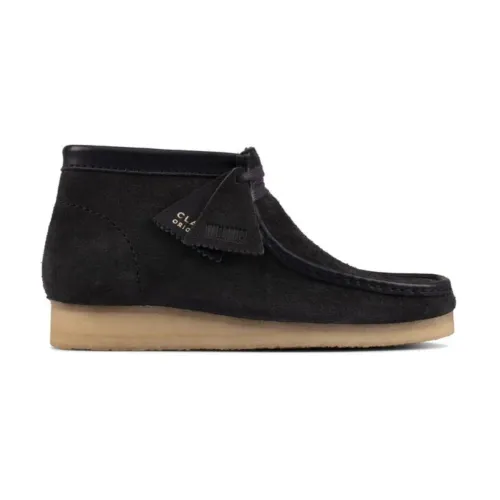 Clarks , Suede Upper with Wedge ,Blue male, Sizes: