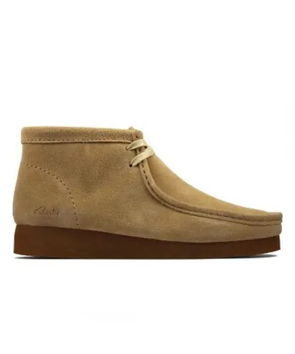 Clarks Wallabee Maple Mens Brown Boots