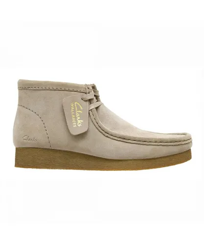 Clarks Wallabee Womens Brown Boots