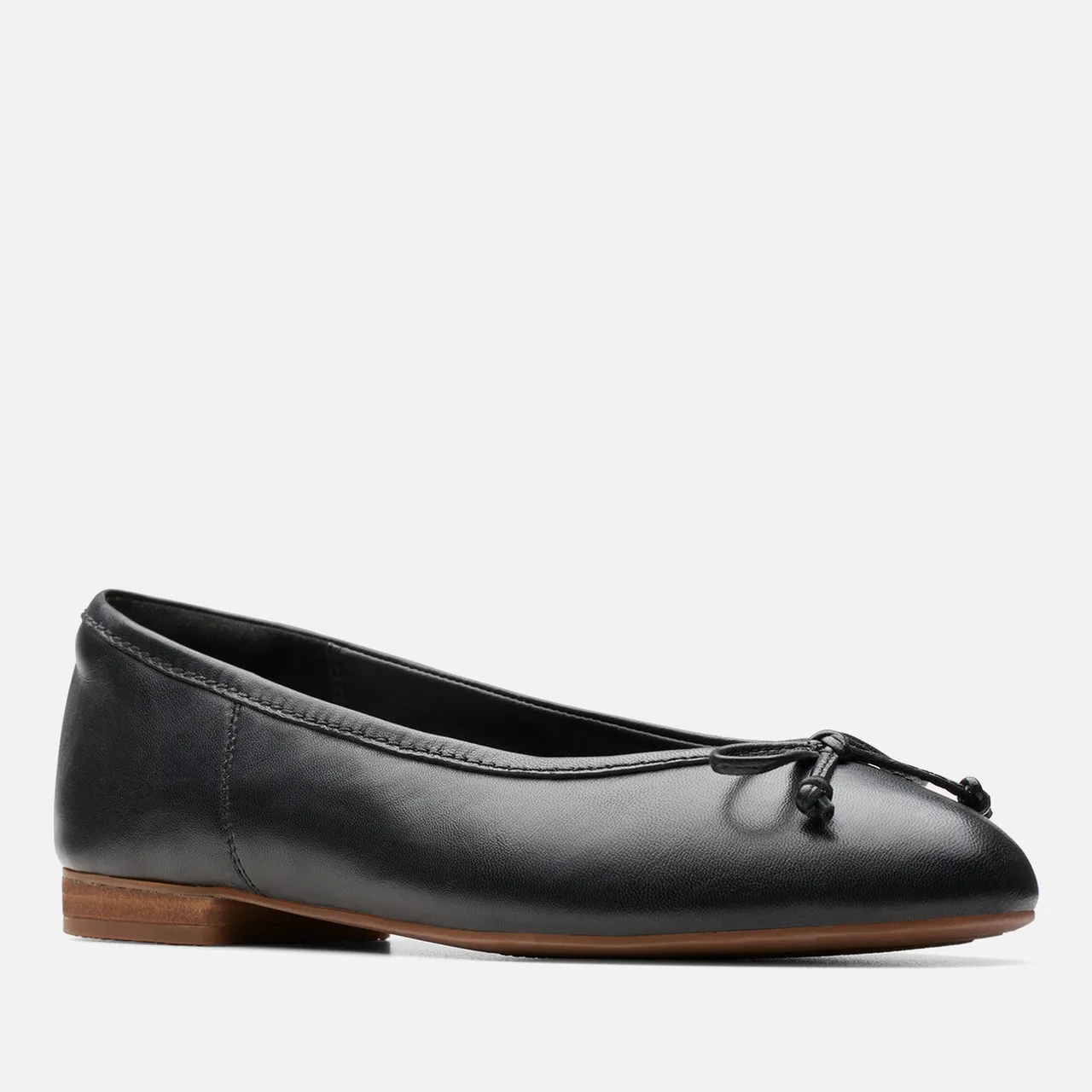 Clarks Women's Fawna Lily Leather Ballet Flats - UK