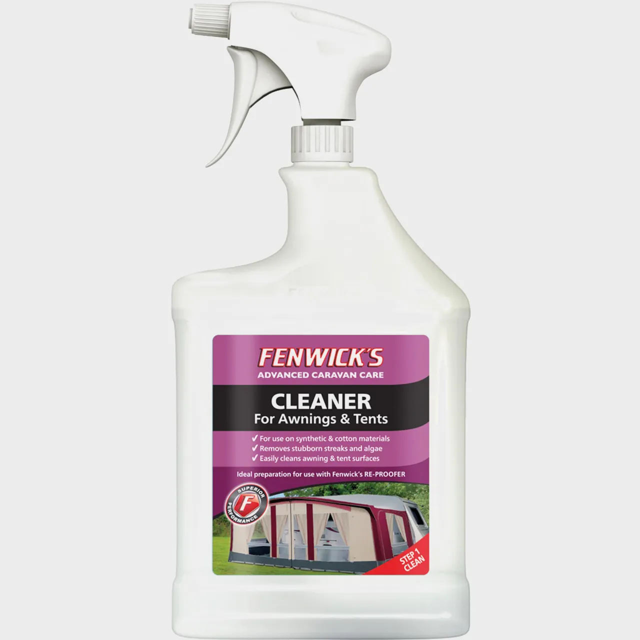 Cleaner for Awnings & Tents (1 Litre), White