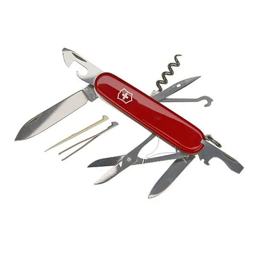 Climber Swiss Army Knife, Red