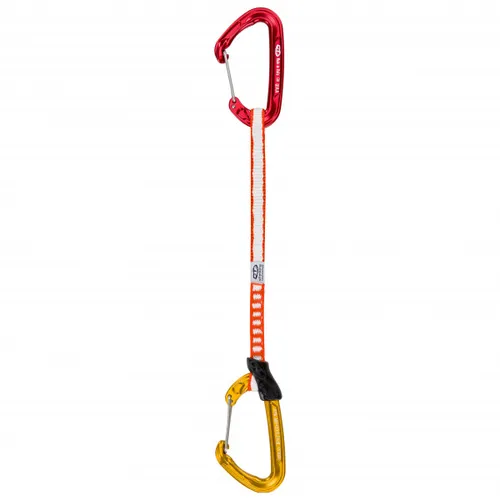 Climbing Technology - Fly-Weight Evo Set - Quickdraw size 10 mm / 17 cm - Single, sand/red/white/pink