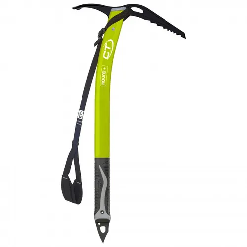 Climbing Technology - Hound Plus (Forged) with Dragon-Tour L - Ice axe size 70 cm, green/black