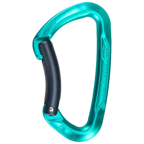 Climbing Technology - Lime B - Snapgate carabiner turquoise