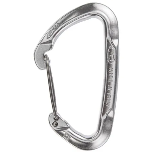 Climbing Technology - Lime W - Snapgate carabiner grey
