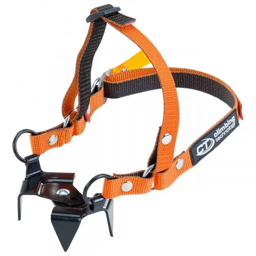 Climbing Technology - Mini Crampon 4 P - Snow spikes black/orange
