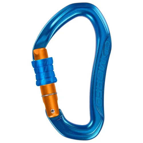 Climbing Technology - Morfo SG - Screwgate carabiner size One Size, blue