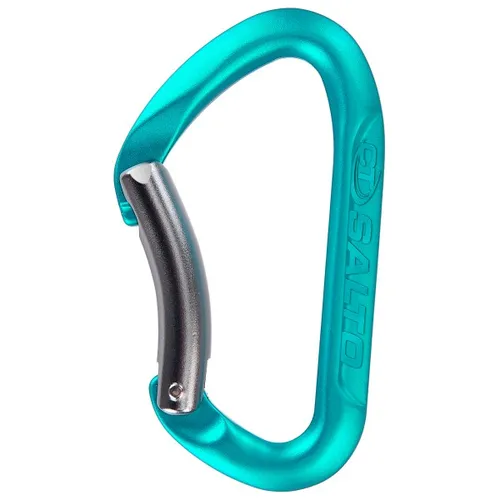 Climbing Technology - Salto B - Snapgate carabiner size One Size, turquoise