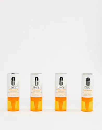 Clinique Fresh Pressed Pure Vitamin C 7-Day Multi-Potent Activator 10% 8.5ml X4-No colour