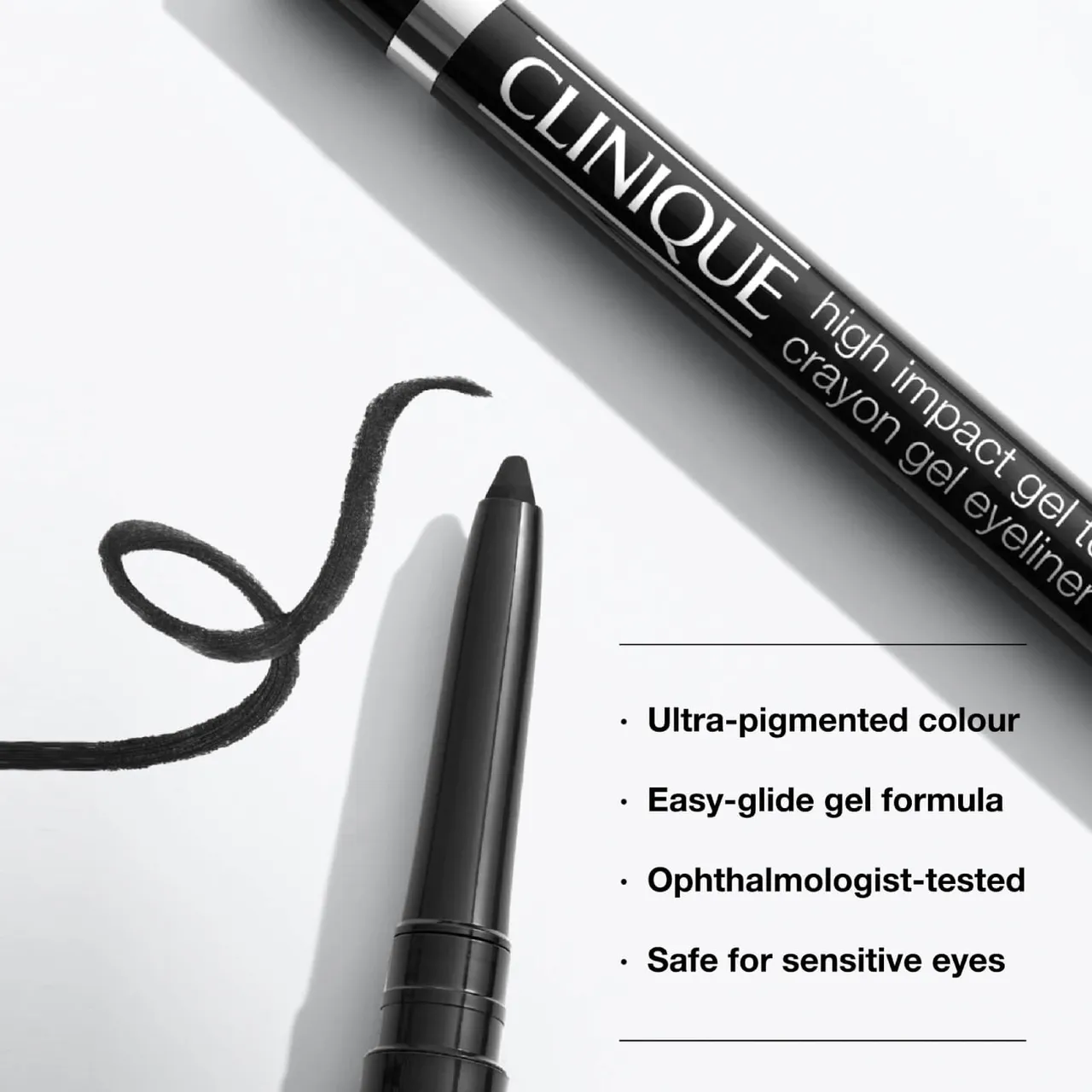 Clinique High Impact Gel Tech Eyeliner 0.35g - Intense Black