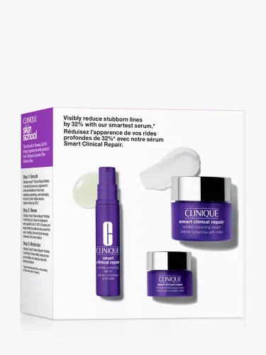 Clinique Skin School Supplies Smooth + Renew Lab Skincare Gift Set - Unisex