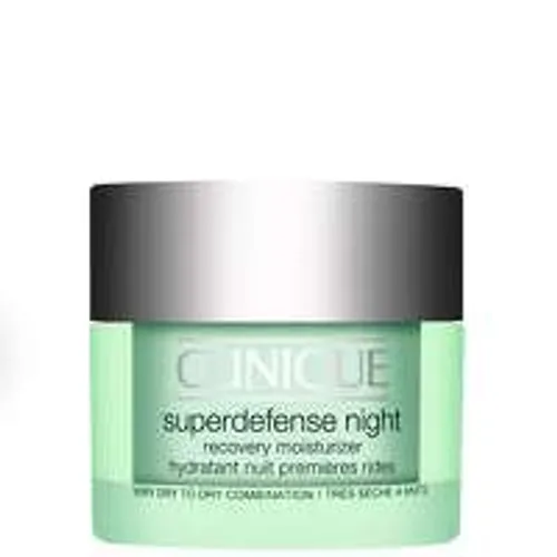 Clinique Superdefense Night Recovery Moisturizer for Very Dry to Dry Combination Skin 50ml / 1.7 fl.oz.