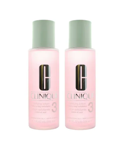 Clinique Womens Clarifying Lotion 3 200ml Combination Oily Skin X 2 - NA - One Size
