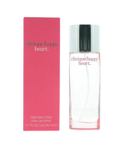 Clinique Womens Happy Heart Perfume Spray 50ml For Her - Orange - One Size