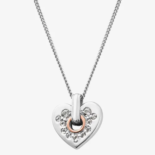 Clogau Cariad Sparkle Small Heart Pendant Necklace 3SCRS0193