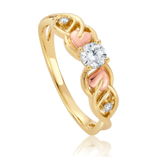 Clogau Tree of Life Ethics 18ct Gold Diamond Engagement Ring - K