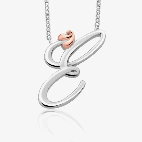 Clogau Tree of Life Initials Necklace - Letter E 3SITOLP05