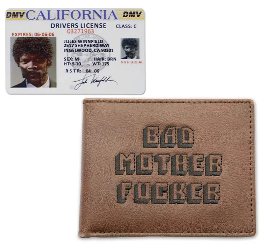 Close Up Original Pulp Fiction Bad Motherfucker Wallet