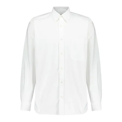 Closed , Cotton Formal Shirt for Men ,White male, Sizes: