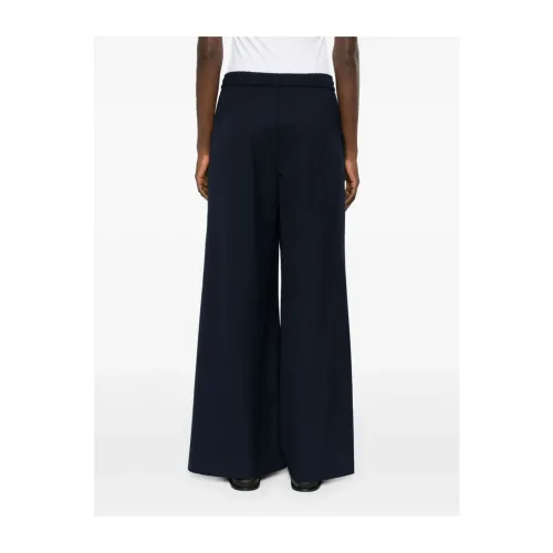 Closed , Navy Blue Wide Leg Trousers ,Blue female, Sizes:
