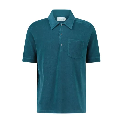 Closed , Polo Shirts ,Green male, Sizes: