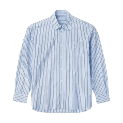 Closed , Striped Shirt with Front Pocket ,Multicolor male, Sizes:
