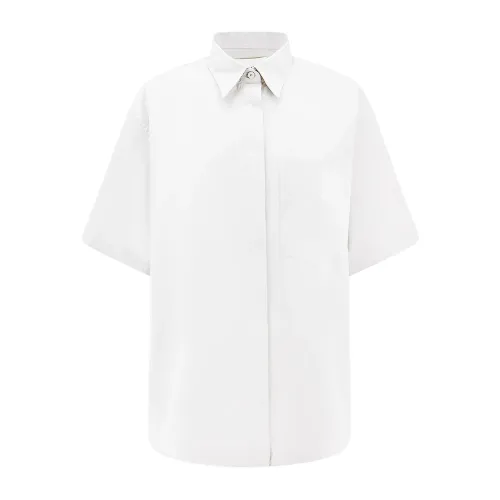 Closed , Womens Clothing Shirts White Ss24 ,White female, Sizes: