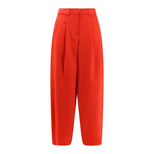 Closed , Womens Clothing Trousers Red Ss24 ,Red female, Sizes: