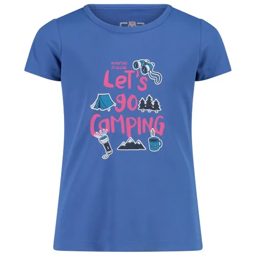 CMP - Girl's T-Shirt Piquet Print - Sport shirt