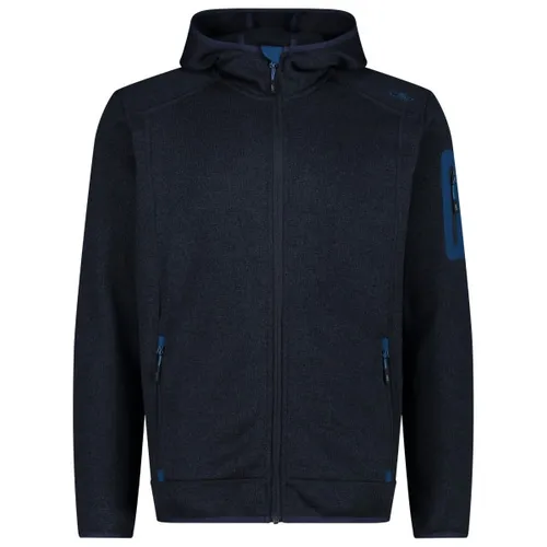 CMP - Jacket Fix Hood Jacquard Knitted 3H60847N - Fleece jacket