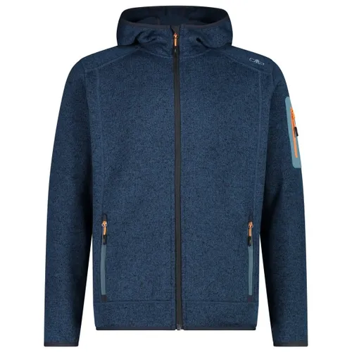 CMP - Jacket Fix Hood Jacquard Knitted 3H60847N - Fleece jacket