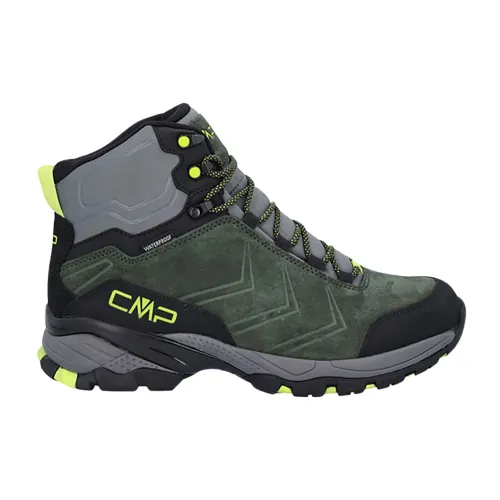 CMP , Melnick Mid Lace-up Boots ,Green male, Sizes: