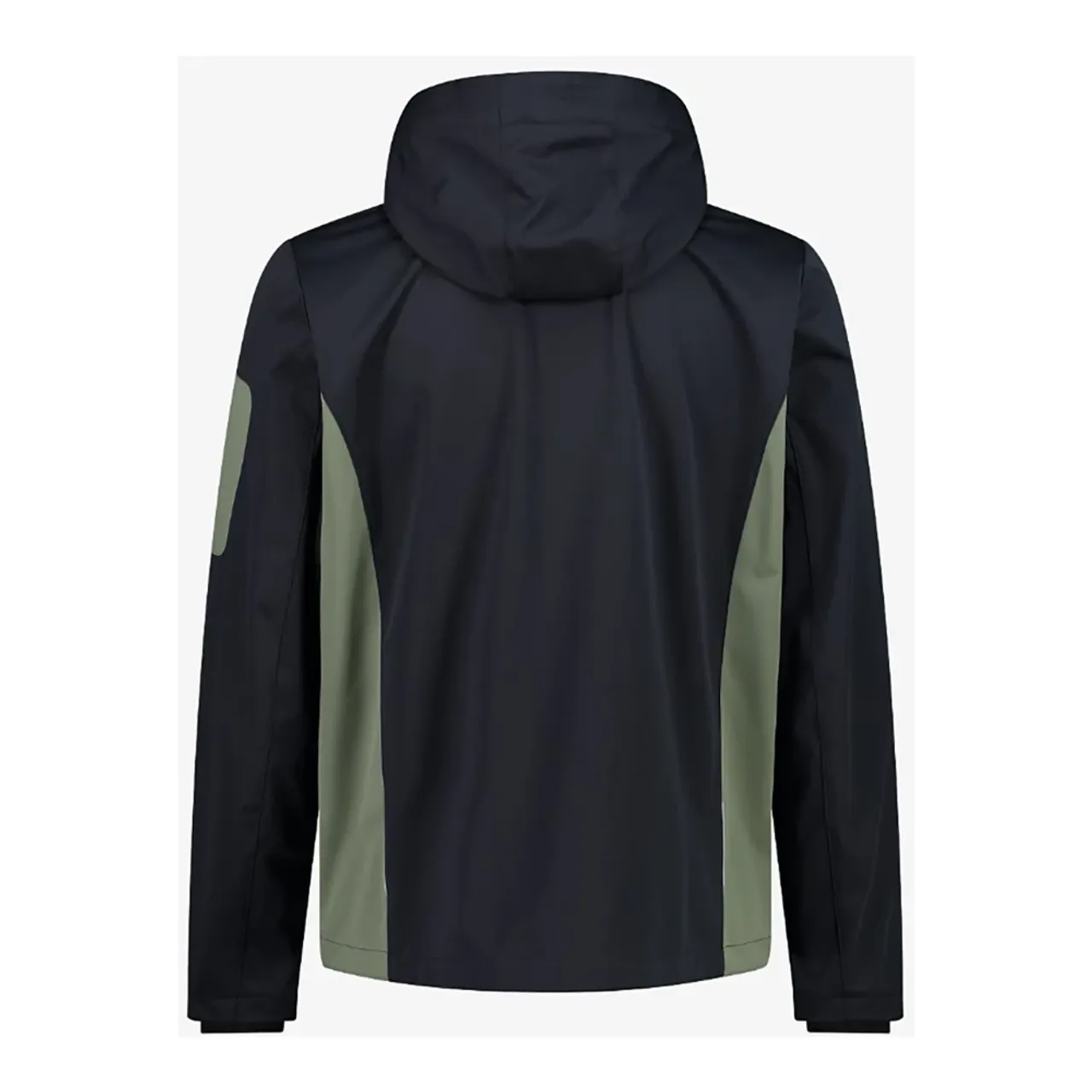 CMP , Softshell Hooded Jacket with Clima Protect ,Black male, Sizes: