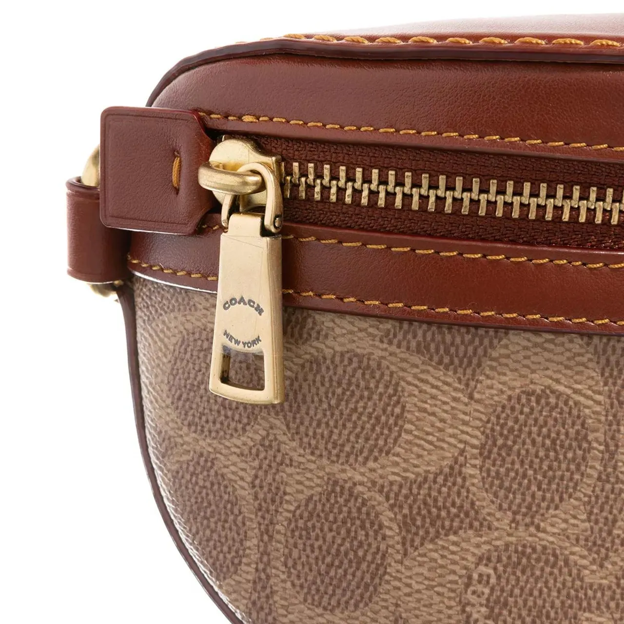 Coach Bum Bags - Coated Canvas Signature Bethany Belt Bag - brown - Bum Bags for ladies