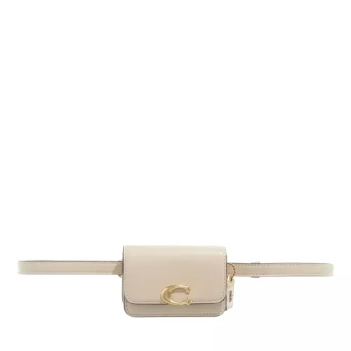 Coach Bum Bags - Luxe Refined Calf Leather Bandit Card Belt Bag - beige - Bum Bags for ladies