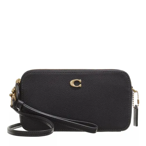 Coach Bum Bags - Polished Pebble Leather Leather Kira Crossbody - black - Bum Bags for ladies
