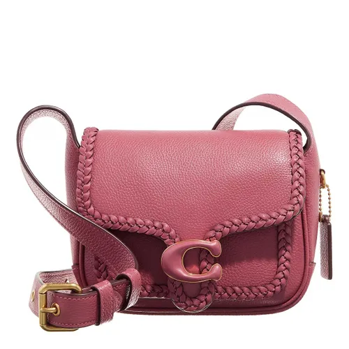 Coach Crossbody Bags - Braided Trim Polished Pebble Tabby Messenger 19 - pink - Crossbody Bags for ladies