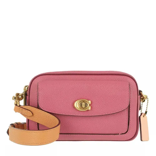 Coach Crossbody Bags - Colorblock Leather Willow Camera Bag - pink - Crossbody Bags for ladies