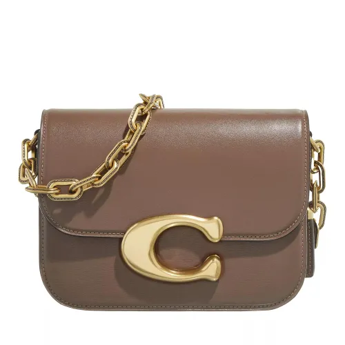 Coach Crossbody Bags - Luxe Refined Calf Idol Bag - taupe - Crossbody Bags for ladies