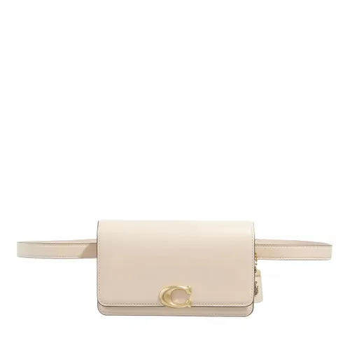 Coach Crossbody Bags - Luxe Refined Calf Leather Bandit Belt Bag - cream - Crossbody Bags for ladies