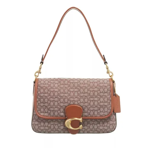 Coach Crossbody Bags - Mini Signature Jacquard Soft Tabby Shoulder Bag - brown - Crossbody Bags for ladies