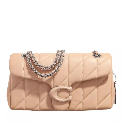 Coach Crossbody Bags - Quilted Leather Covered C Tabby Shoulder Bag 26 Wi - beige - Crossbody Bags for ladies