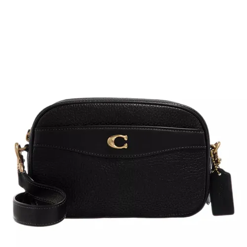 Coach Crossbody Bags - Soft Pebble Leather Camera Bag - black - Crossbody Bags for ladies