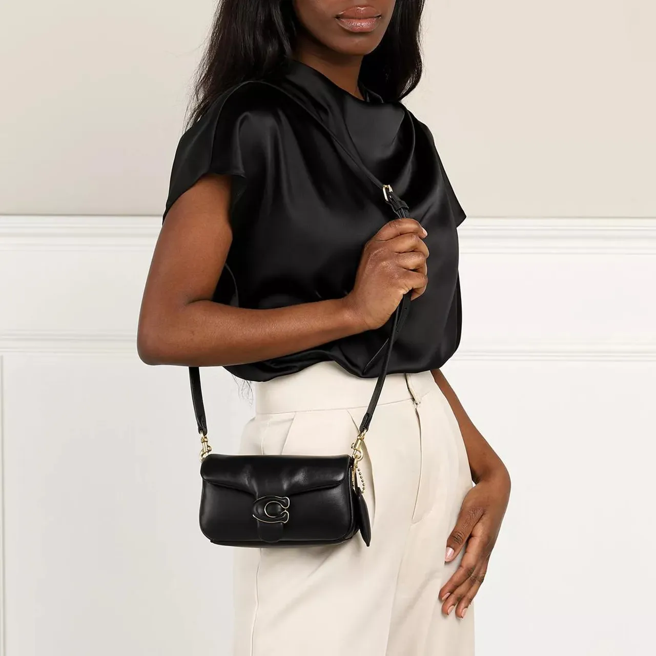 Coach Crossbody Bags - Tabby Shoulder Bag Pillow 18 - black - Crossbody Bags for ladies