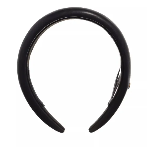 Coach Hair Accessories - Leather Headband - black - Hair Accessories for ladies