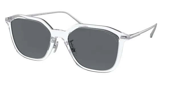 Coach HC8355 CD461 Polarized 511181 Men's Sunglasses Clear Size 55