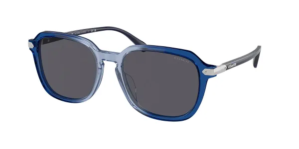 Coach HC8383U CL912 579587 Men's Sunglasses Blue Size 55
